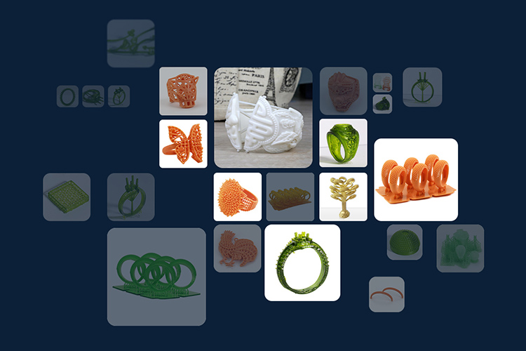 >兼容主流珠寶軟件、數(shù)控機、3D打印機